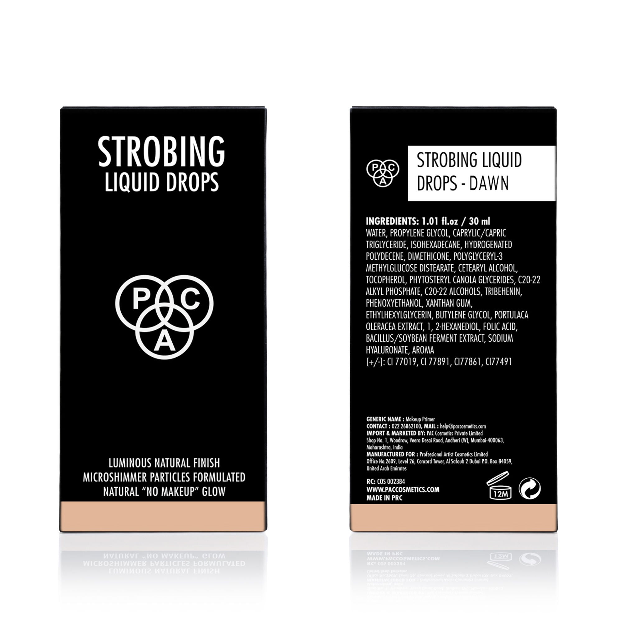 PAC Studio Strobing Liquid Drops - Dawn - Distacart