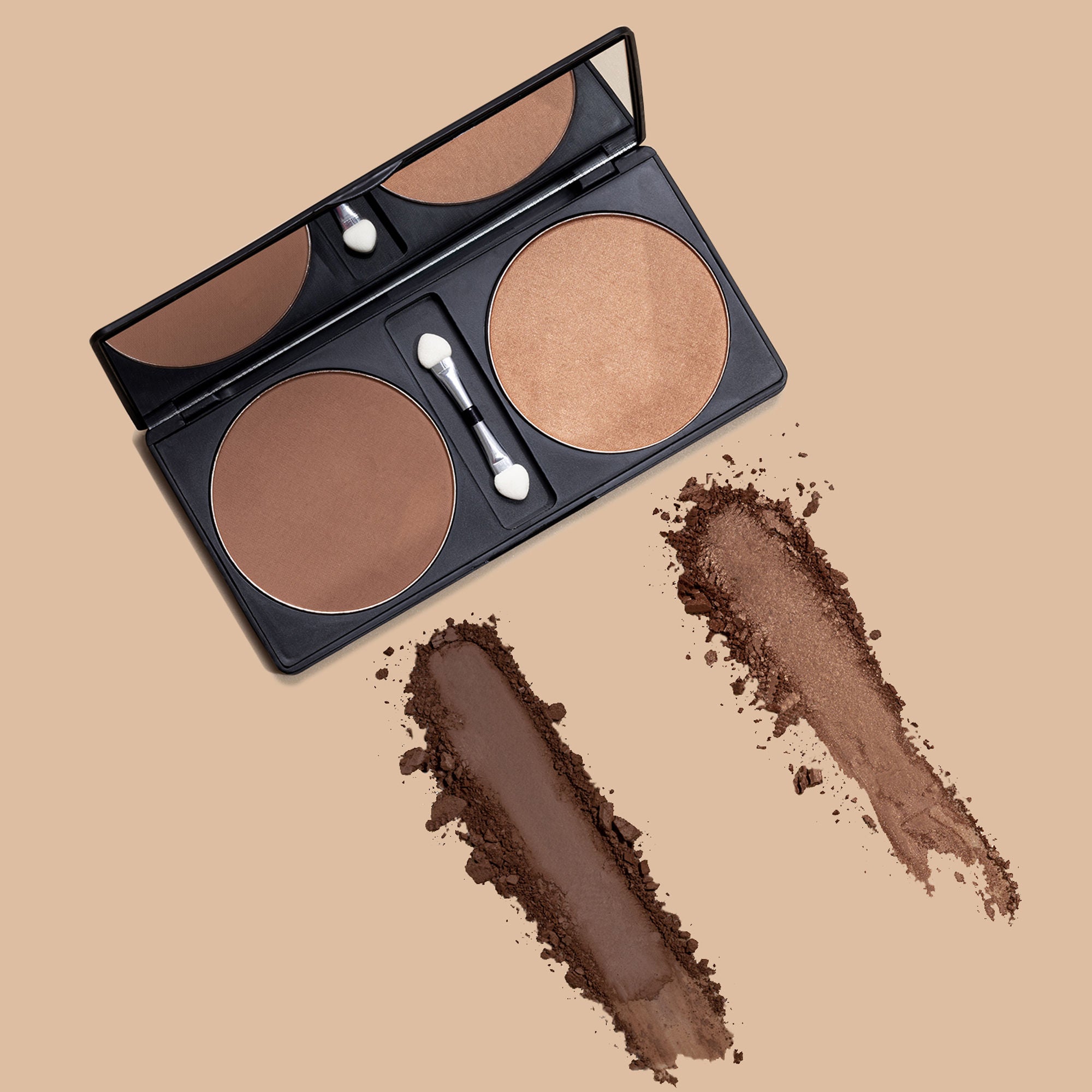 PAC Studio Terracotta Bronzing Powder - Luminous Matte Contour Shades, Sheer Natural Looking Coverage - Distacart