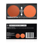 Thumbnail for PAC Studio Terracotta Bronzing Powder - Luminous Matte Contour Shades, Sheer Natural Looking Coverage - Distacart