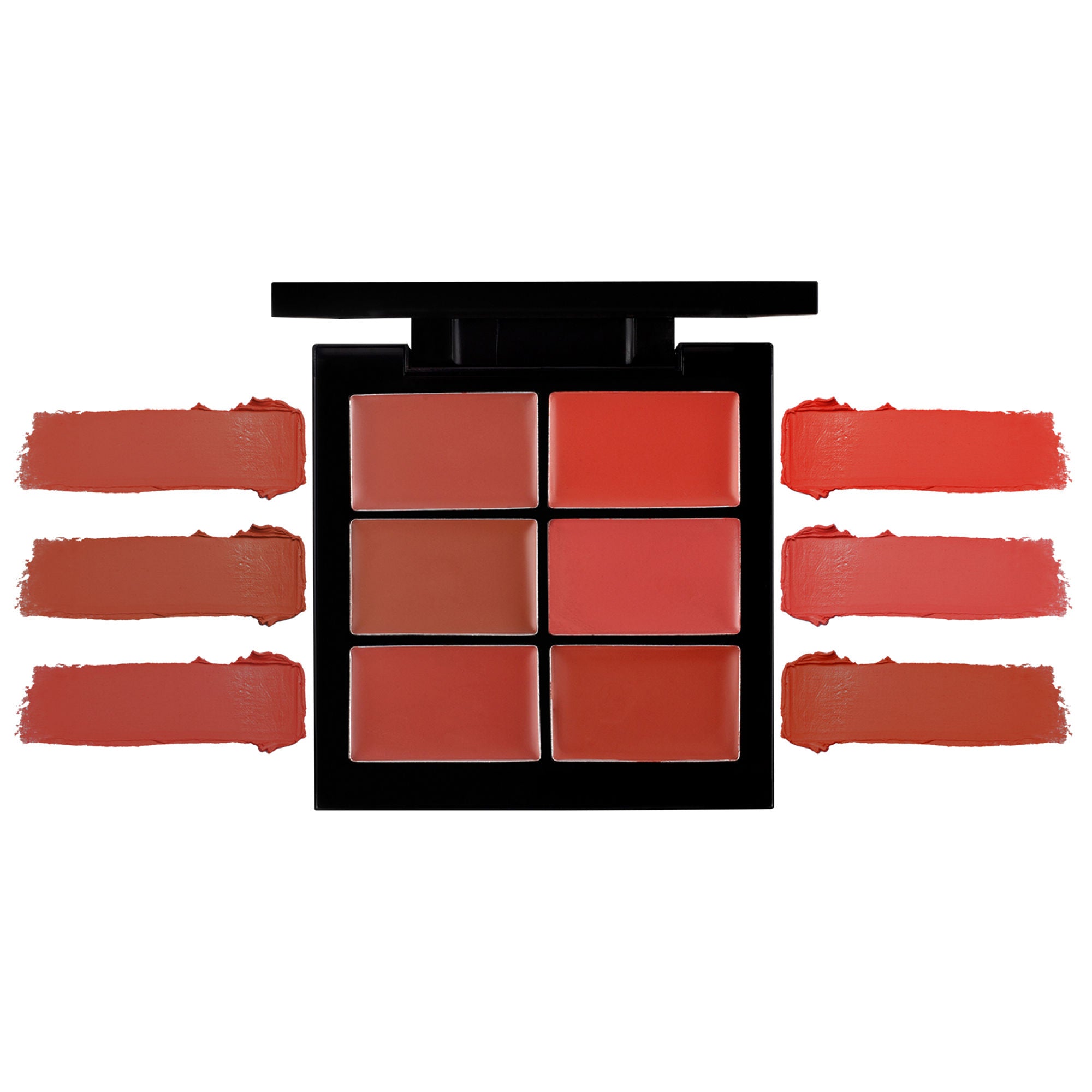 PAC Studio Lip Palette Nude - One Swipe Intense Color Payoff, Insanely Pigmented, Comfortable Long Wear - Distacart