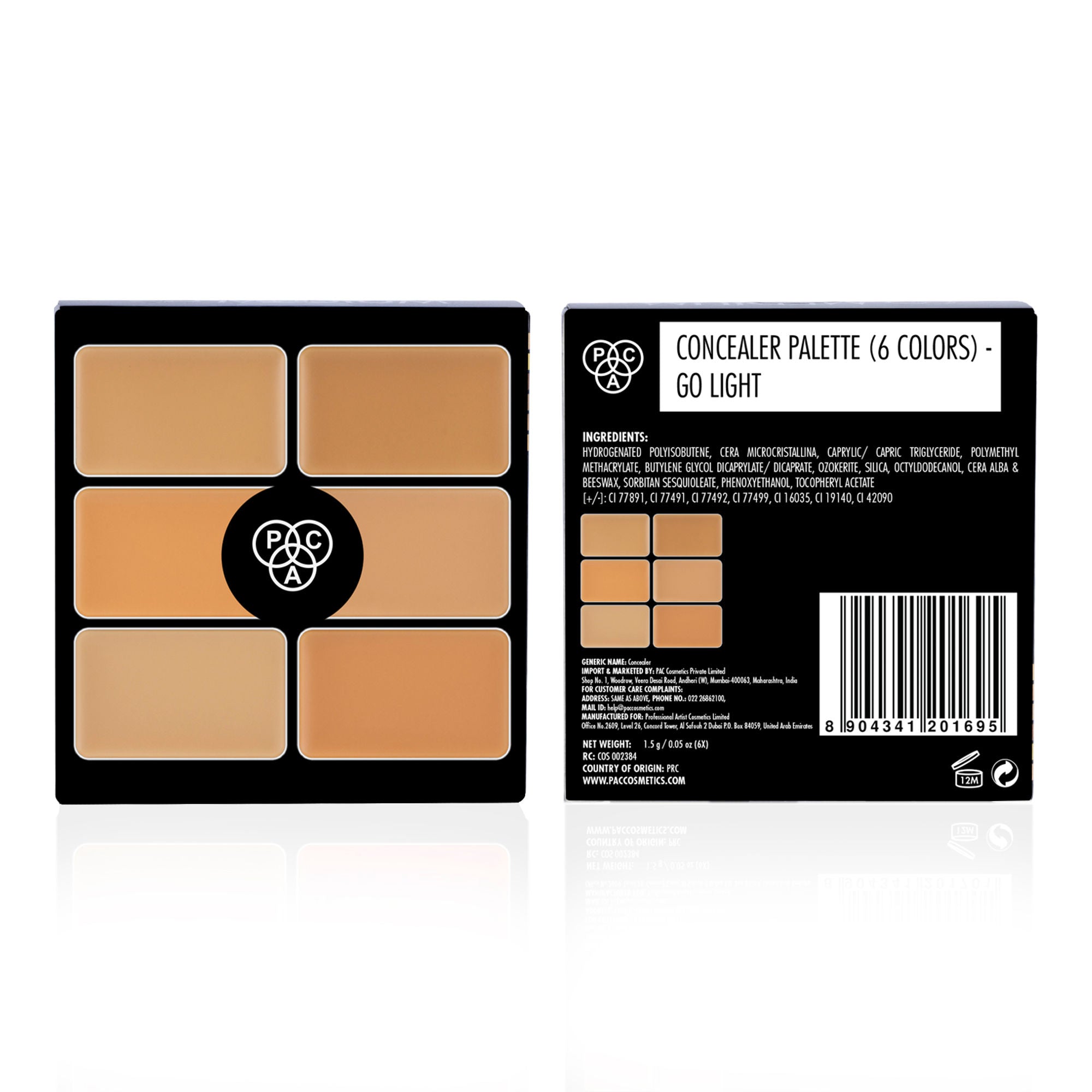PAC Studio Go Light - Concealer X6 - Distacart