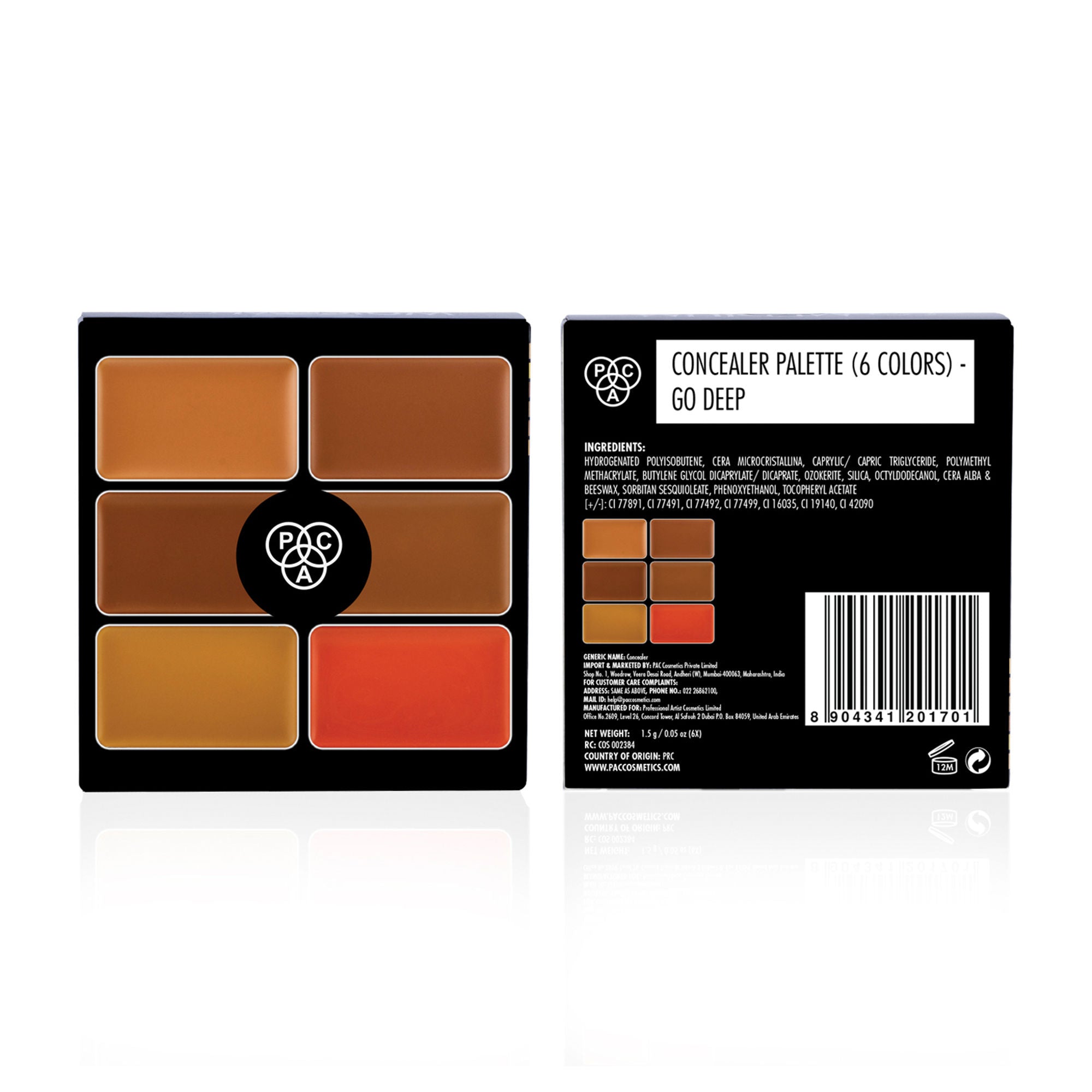 PAC Studio Go Deep - Concealer X6 - Distacart