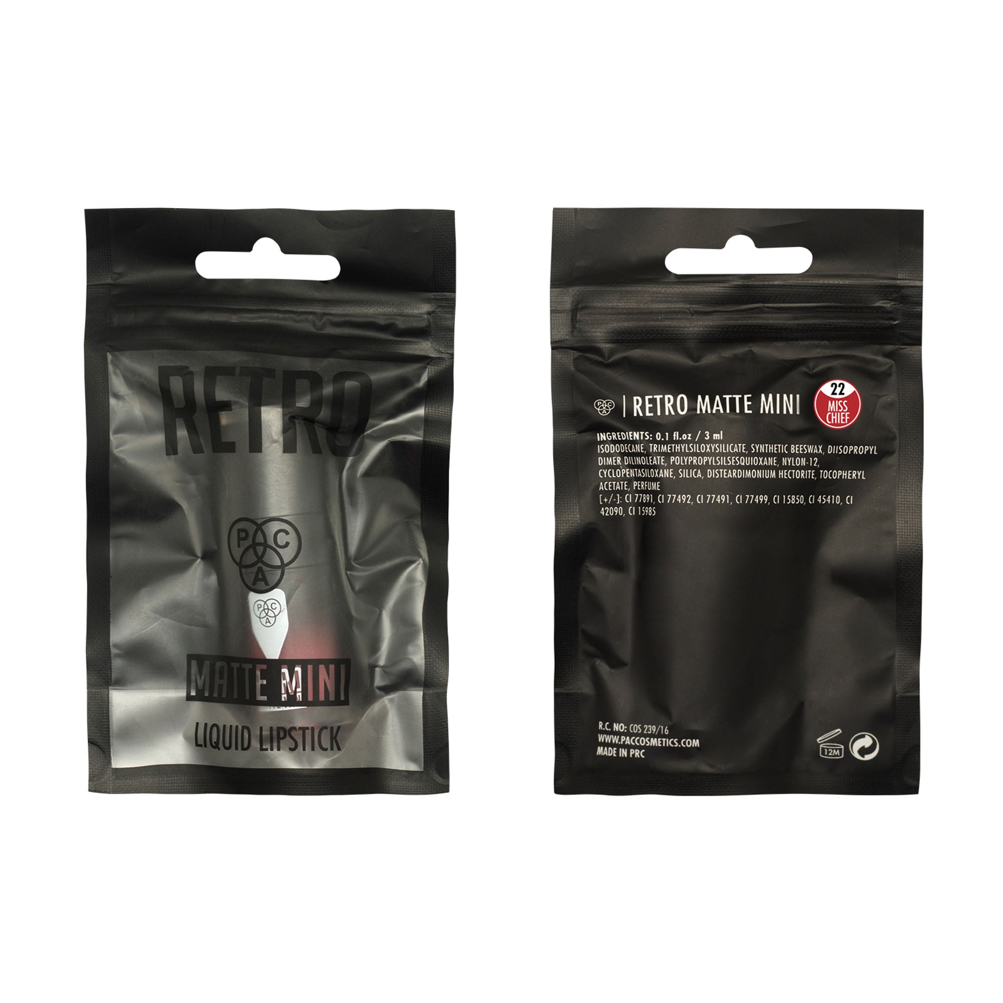 PAC Studio Retro Matte Gloss Mini - Miss Chief - Distacart