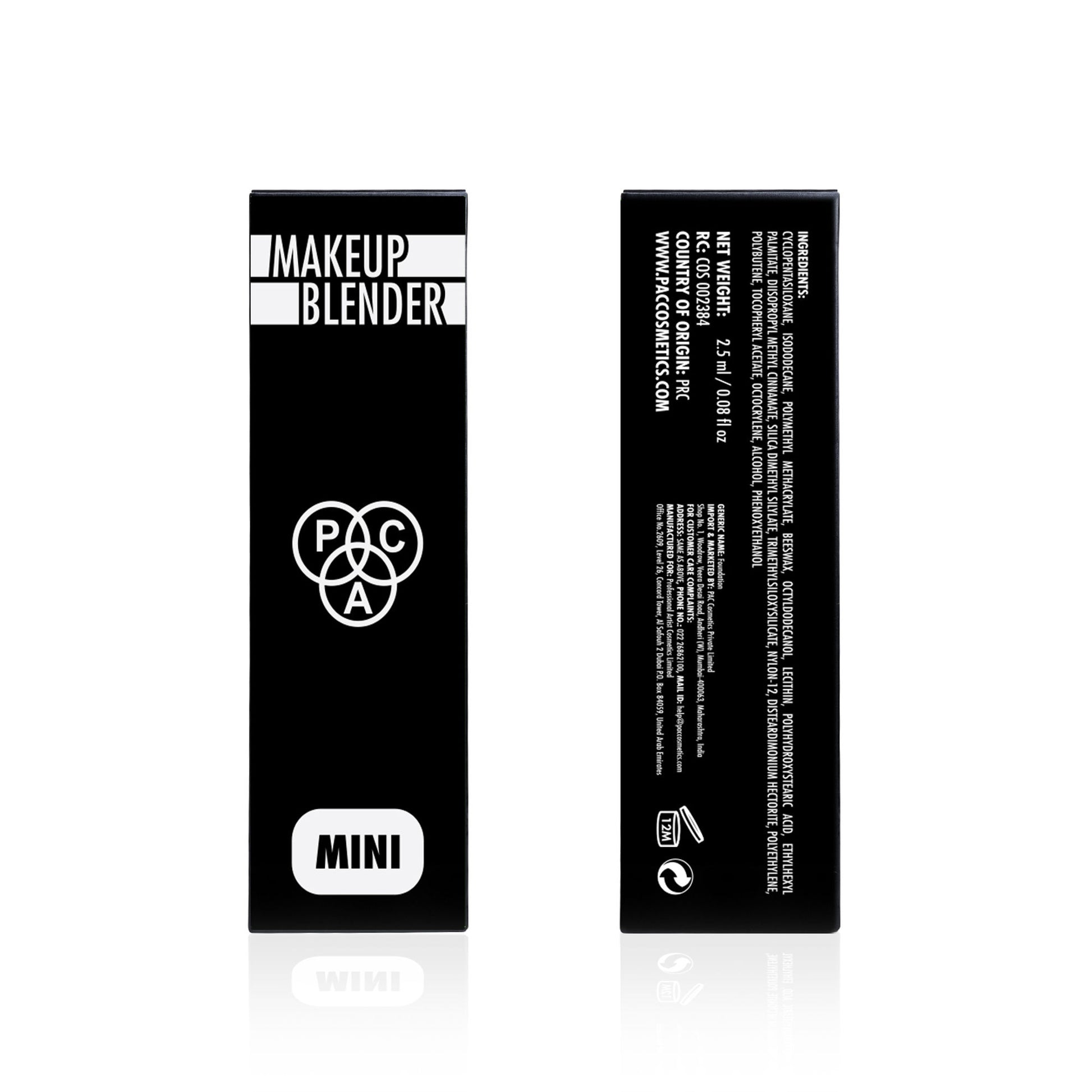 PAC Studio Makeup Blender Foundation - Distacart