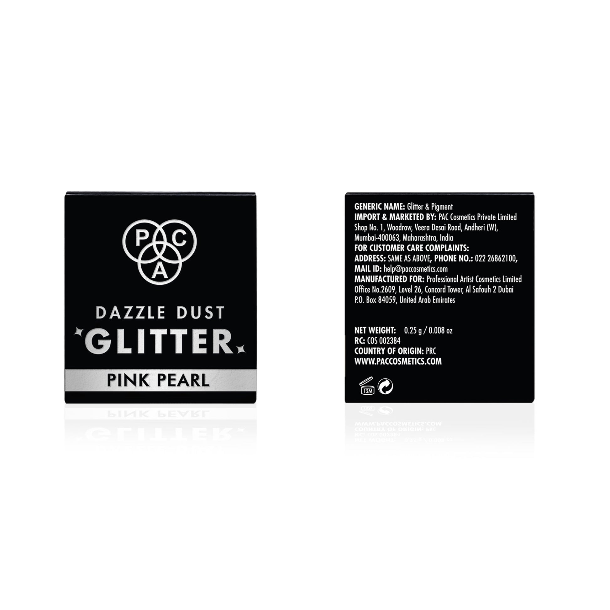 PAC Studio Dazzle Dust Glitter Flakes - Pink Pearl - Distacart