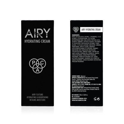 PAC Studio Airy Hydrating Cream - Ultra Lightweight, Non-Greasy Formula, Absorbs Fast & Deeply Hydrates - Distacart