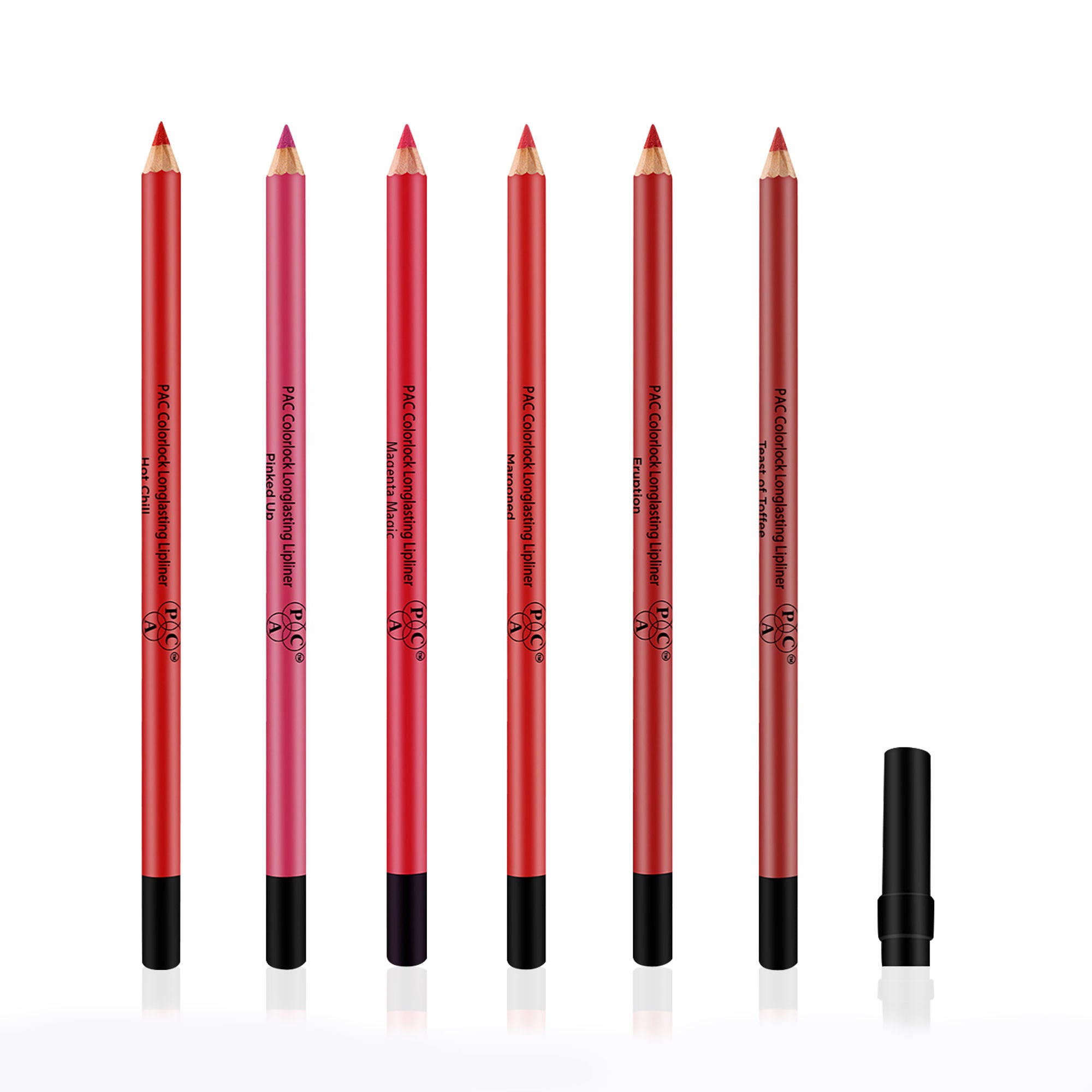 PAC Precisionist Lip Liner (Set Of 6)