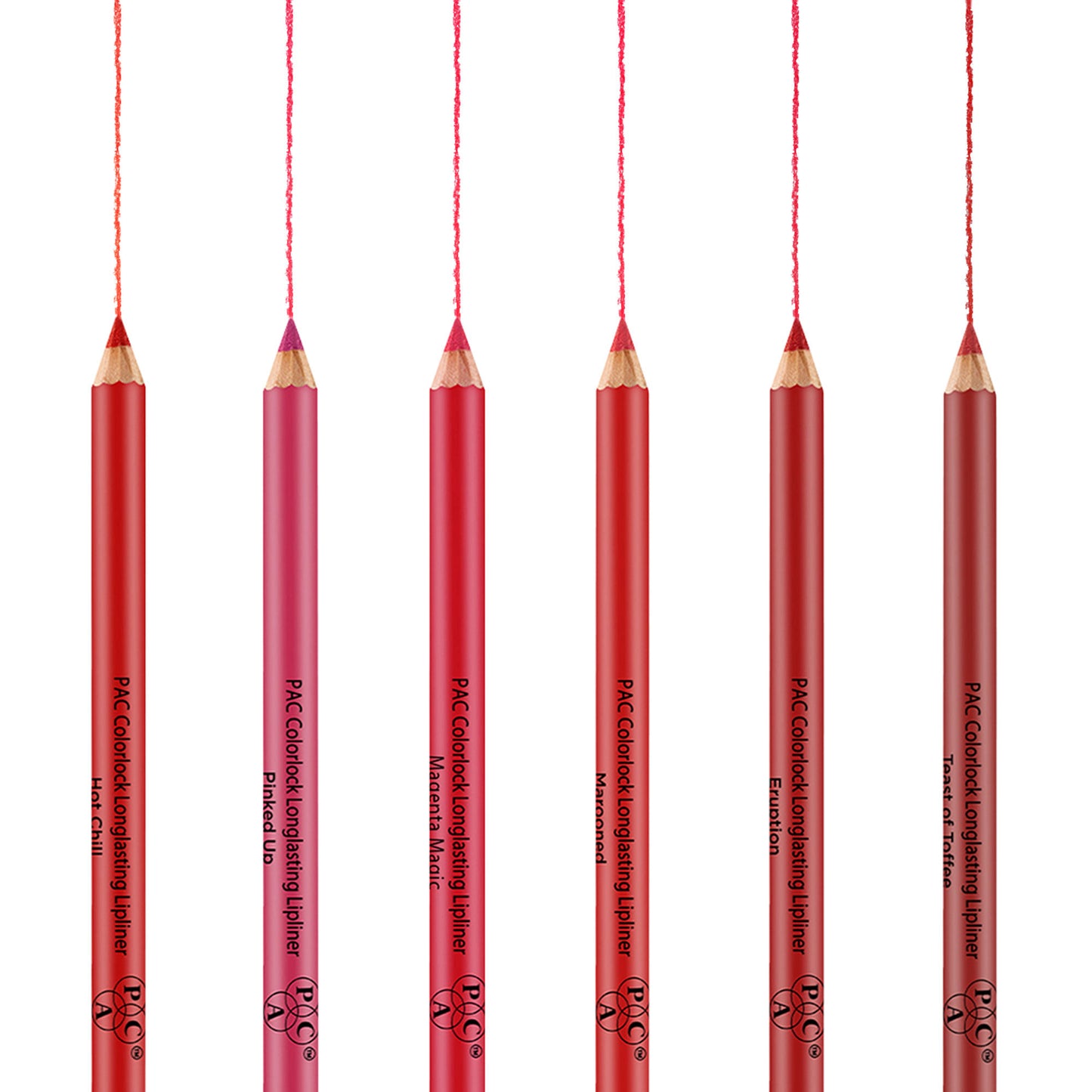 PAC Studio Precisionist Lip Liner (Set Of 6) - Distacart