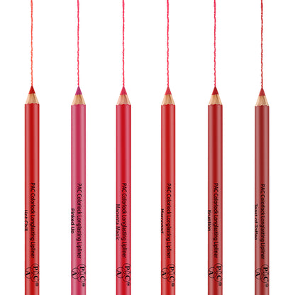 PAC Studio Precisionist Lip Liner (Set Of 6) - Distacart