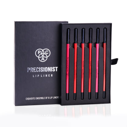 PAC Studio Precisionist Lip Liner (Set Of 6) - Distacart