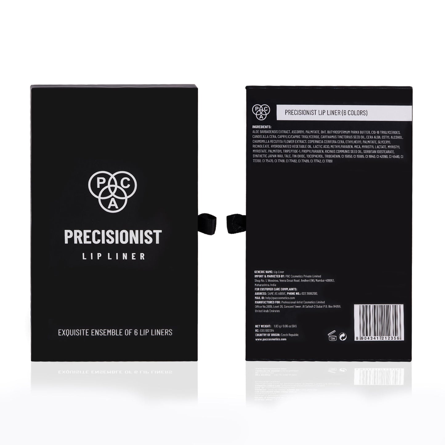PAC Studio Precisionist Lip Liner (Set Of 6) - Distacart