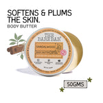 Thumbnail for The Bare Bar Sandalwood Body Butter - Nourishing woody butter with shea, mango, Vit E - 50g
