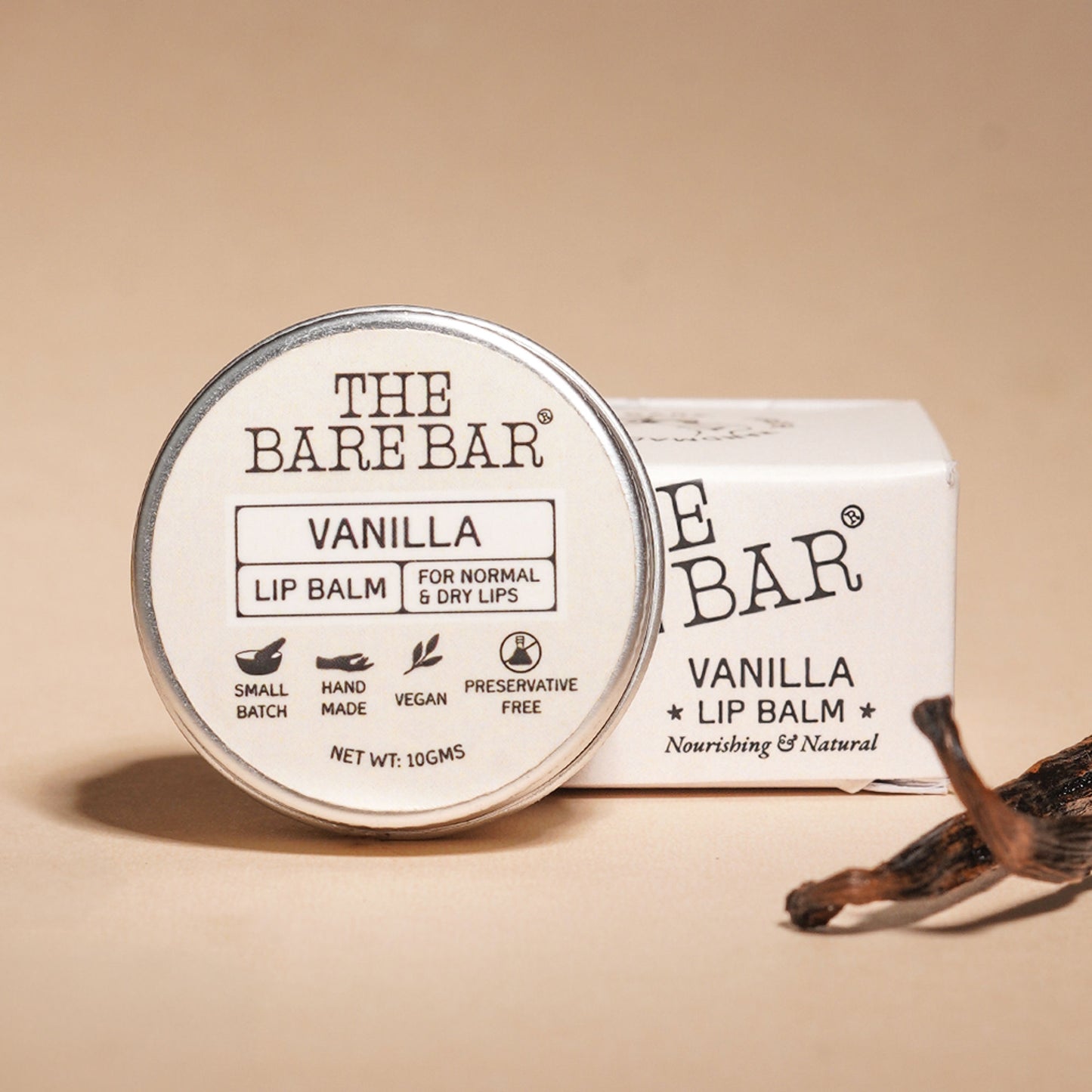 The Bare Bar Berry Blast Lip Balm - Buttery Moisture For Pigmented, Dry Lips - Vanilla - Distacart