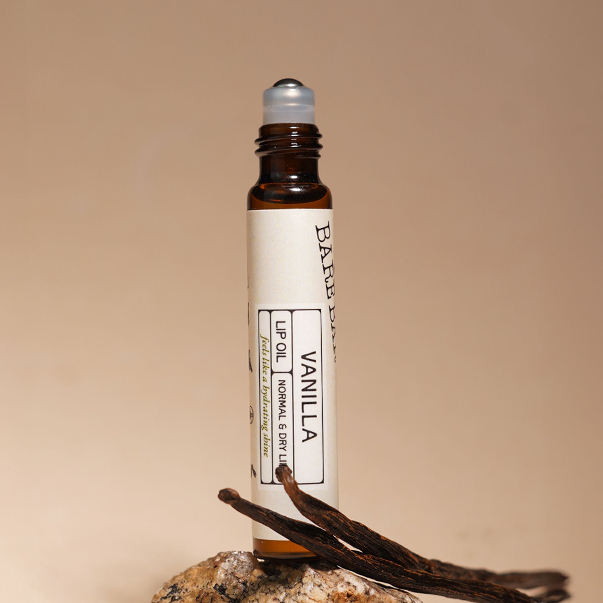 The Bare Bar Vanilla Lip Oil - Deep Nourishment With Natural Oils For Soft Lips - Distacart