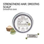 Thumbnail for The Bare Bar Arctic Clay Shampoo Bar - Detoxifies Scalp, Boosts Volume & Locks in Moisture