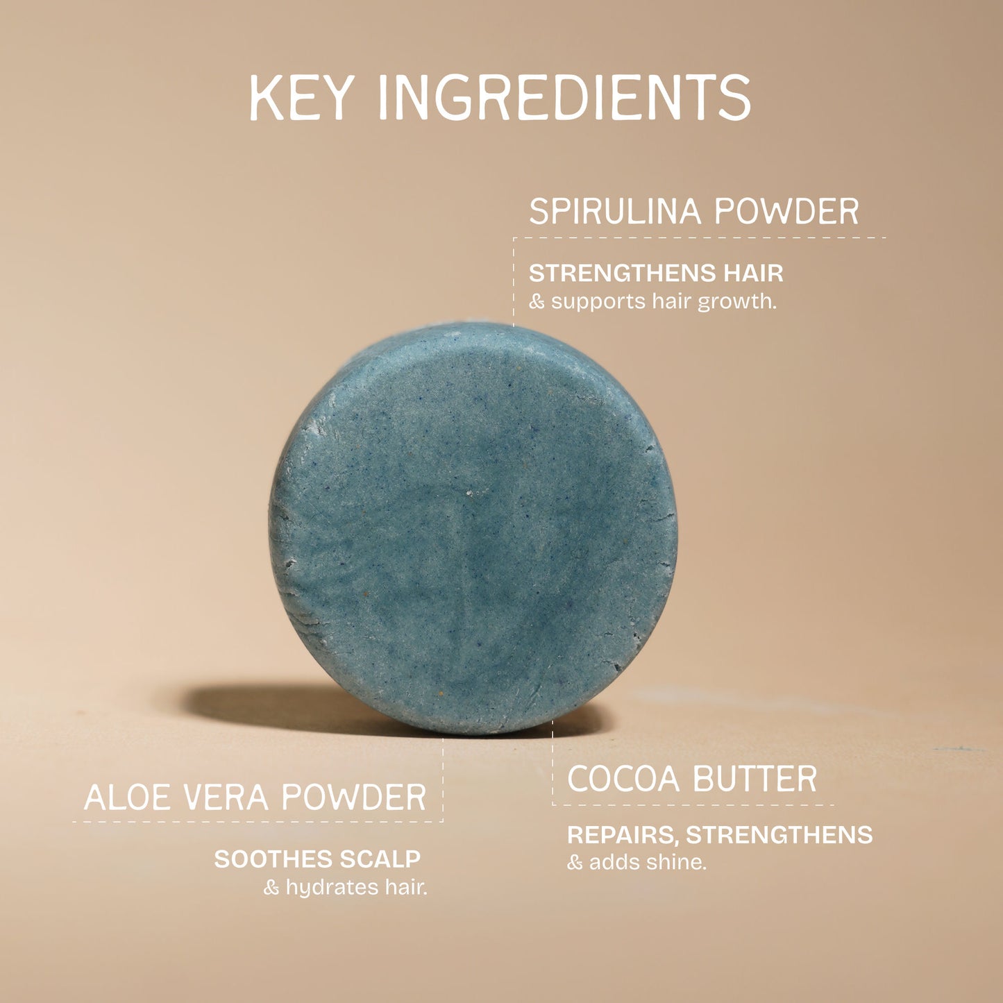 The Bare Bar Arctic Clay Shampoo Bar - Detoxifies Scalp, Boosts Volume & Locks In Moisture - Distacart