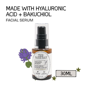 The Bare Bar Ageless Beauty Serum with Bakuchiol & Ceramides