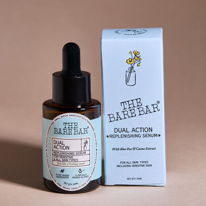 The Bare Bar Dual Action Serum With Cactus & Niacinamide - Distacart