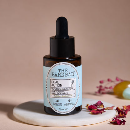 The Bare Bar Dual Action Serum With Cactus & Niacinamide - Distacart