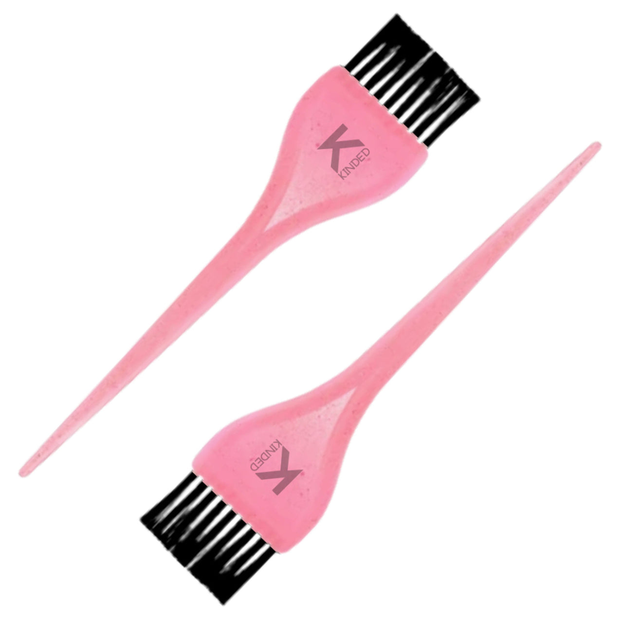 KINDED Multipurpose Pink Hair Color and Mehndi Brush Set of 2