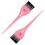 Thumbnail for KINDED Multipurpose Pink Hair Color and Mehndi Brush Set of 2
