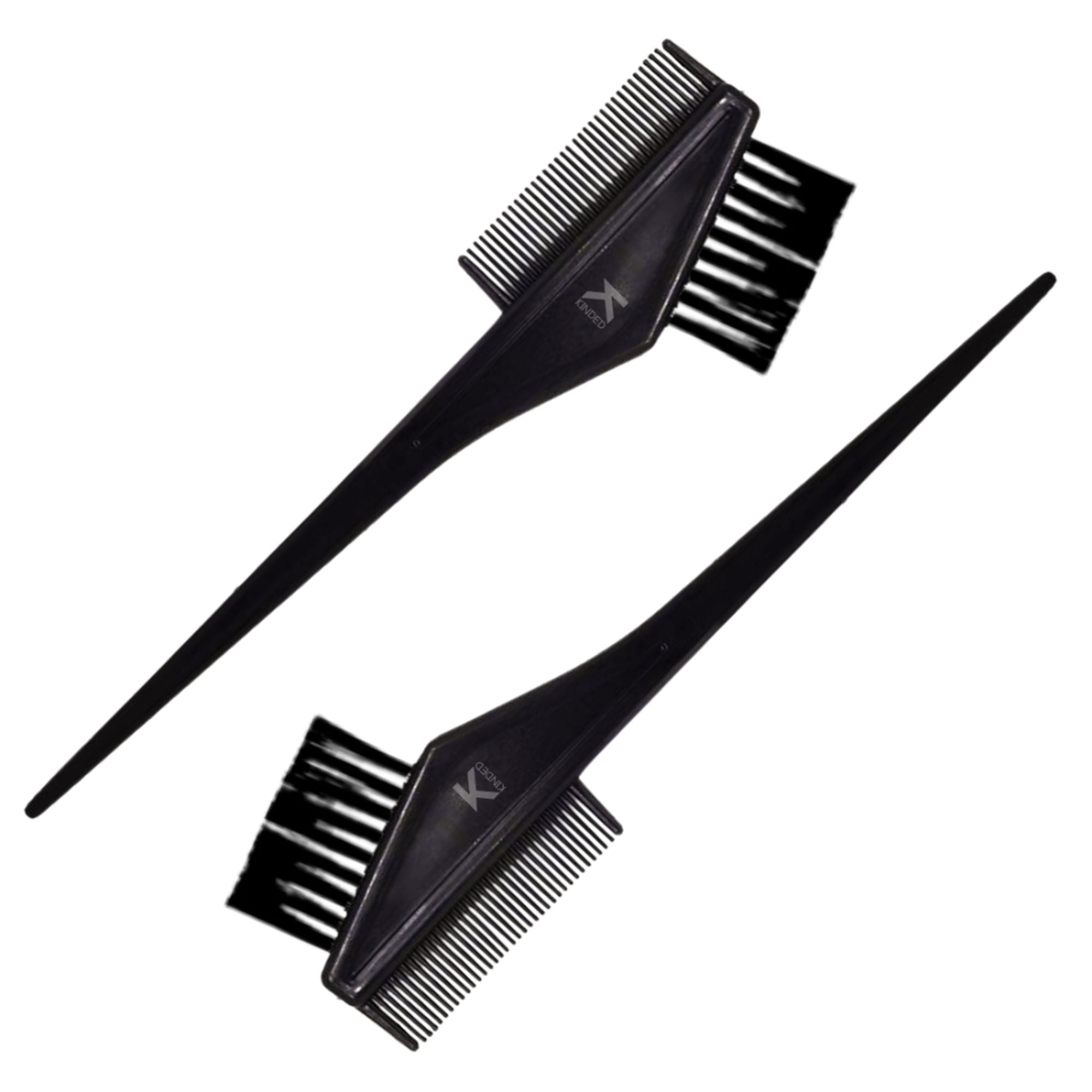 KINDED 2 In 1 Hair Colouring Dye Brush Applicator And Tail Comb Set of 2