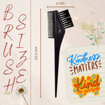Thumbnail for KINDED 2 In 1 Hair Colouring Dye Brush Applicator And Tail Comb Set of 2