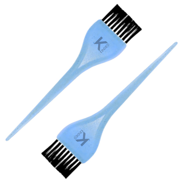 KINDED Multipurpose Blue Hair Color and Mehndi Brush Set of 2