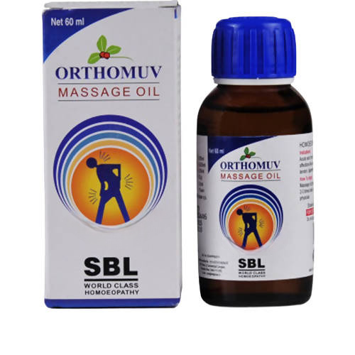 SBL Homeopathy Orthomuv Massage Oil - Distacart
