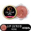 kinded lip sugar scrub herbal exfoliator rose