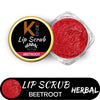 kinded lip sugar scrub herbal exfoliator beetroot