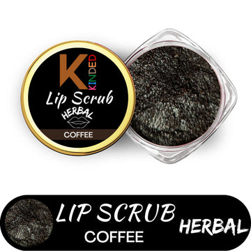 kinded lip sugar scrub herbal exfoliator coffee