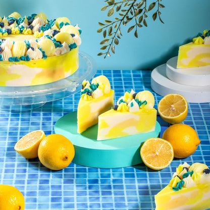 The Sass Bar Lemon Blueberry Cake Soap - Distacart