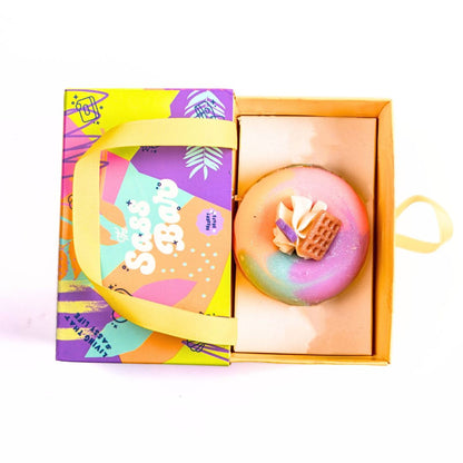 The Sass Bar Whipped Cream Sunset Donut Soap - Distacart