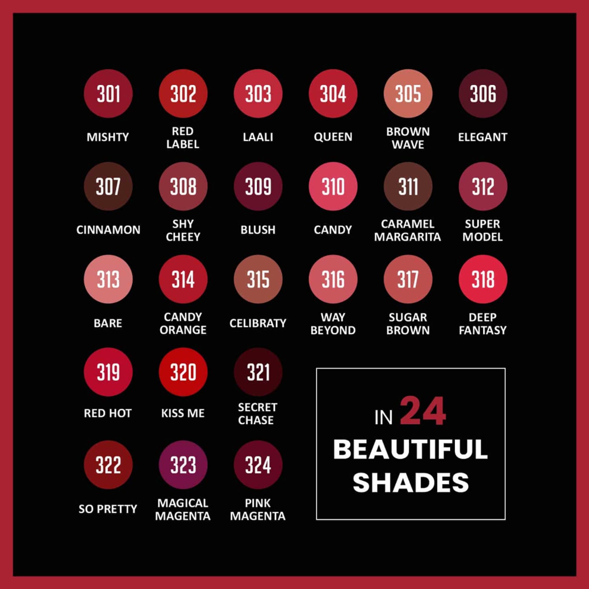 VERYMISS Ultra Rich Matte Lipstick - 302 Red Rebel - Distacart