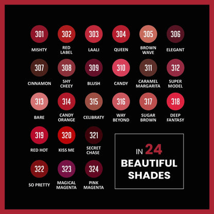 VERYMISS Ultra Rich Matte Lipstick - 302 Red Rebel - Distacart