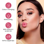 Thumbnail for Swiss Beauty Moist Heist Lip Oil Colour-Changing With Vitamin E & Mint Oil - 2 Cucumber Trap - Distacart