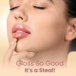 Thumbnail for Swiss Beauty Moist Heist Lip Oil Colour-Changing With Vitamin E & Mint Oil - 2 Cucumber Trap - Distacart