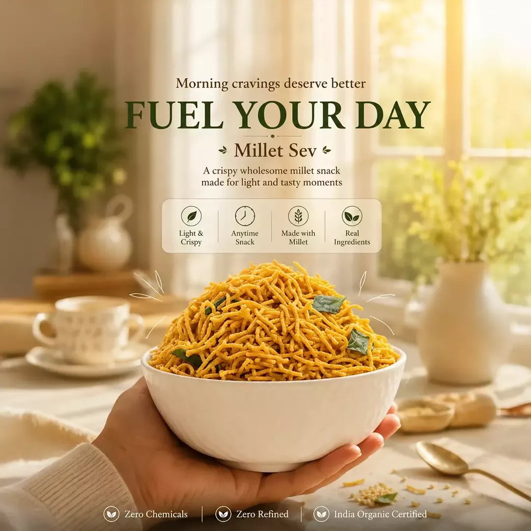 Frissly Organics Millet Sev - Dista
