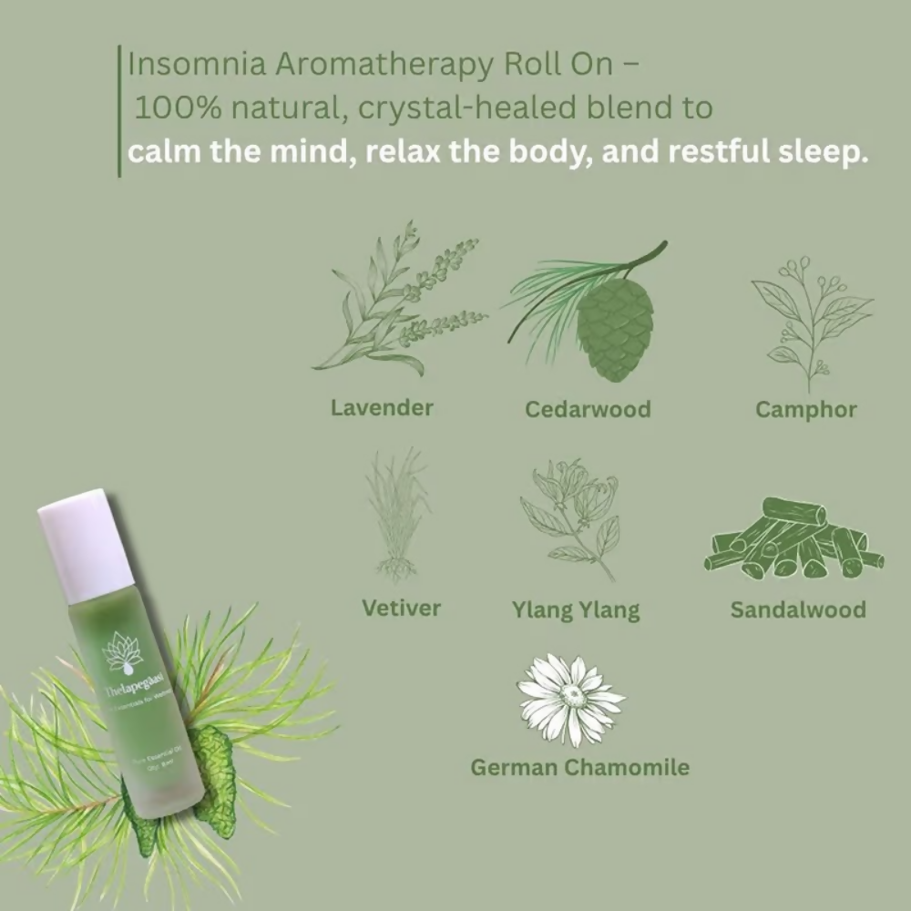 Thetapegaasi Insomnia Pure Essential Oil Roll-On - Dista