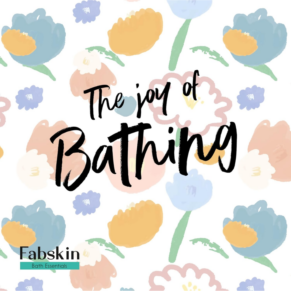 Fabskin Luxury Bathing Round Loofah - Aqua and Pink - 2 Pieces - Dista