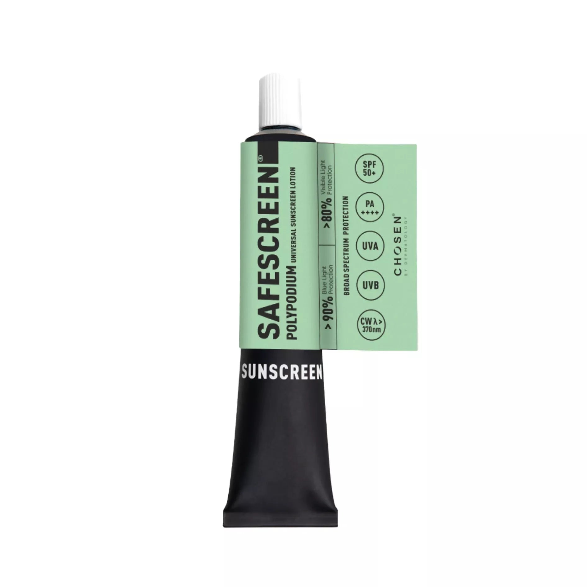 Chosen Safescreen Polypodium Universal Sunscreen Lotion Spf 50+ - Distacart