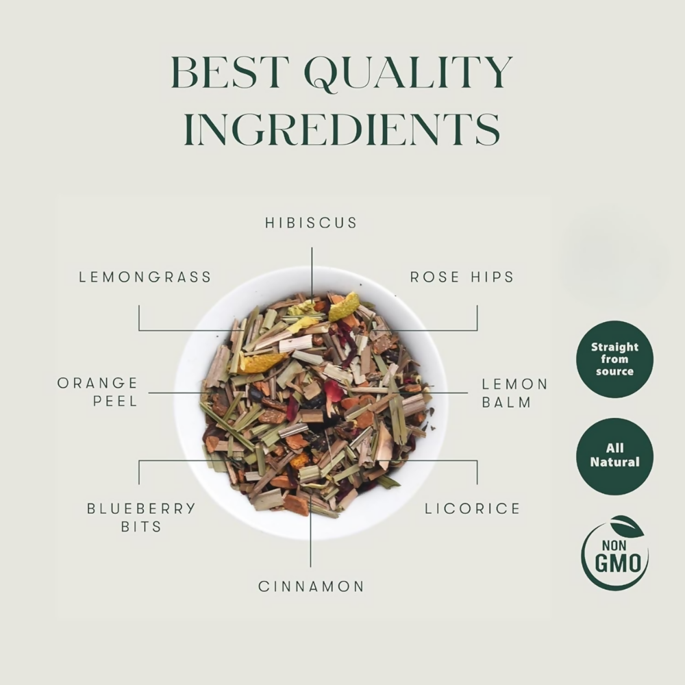 Luxmi Estates Blueberry Super Herbal Infusion - Dista