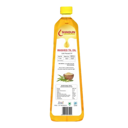 Shagun Cold Pressed Sesame Oil - Washed Til Oil - Dista