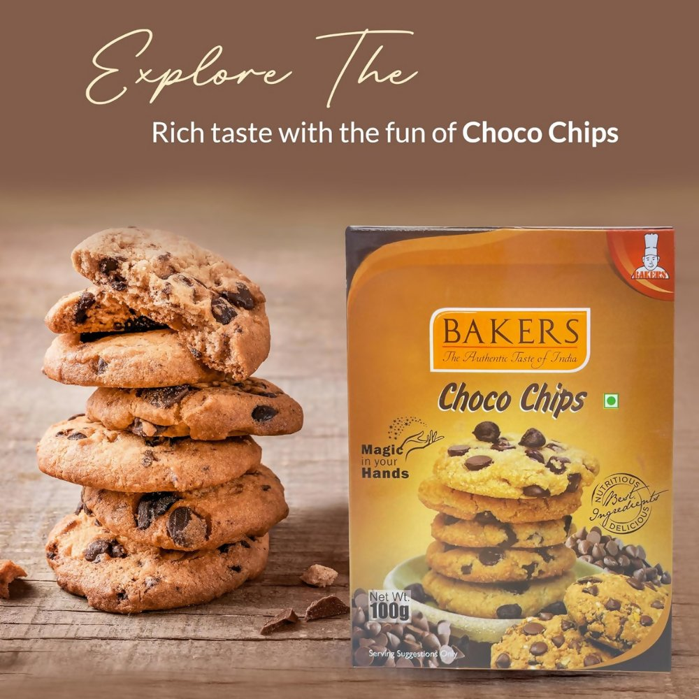 BAKERS Chocolate Choco Chips for Toppings - Dista