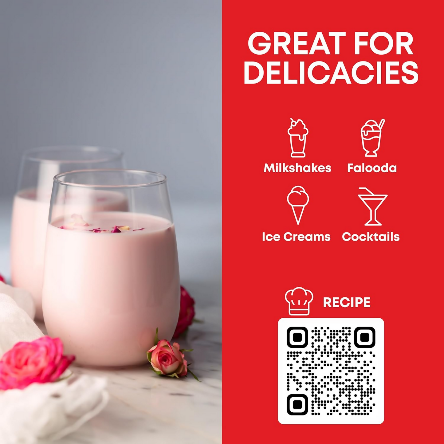 Mapro Rose Sharbat Gluten Free - Dista