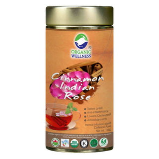 Organic Wellness Ow'Real Cinnamon Indian Rose Leaf Tea - Distacart