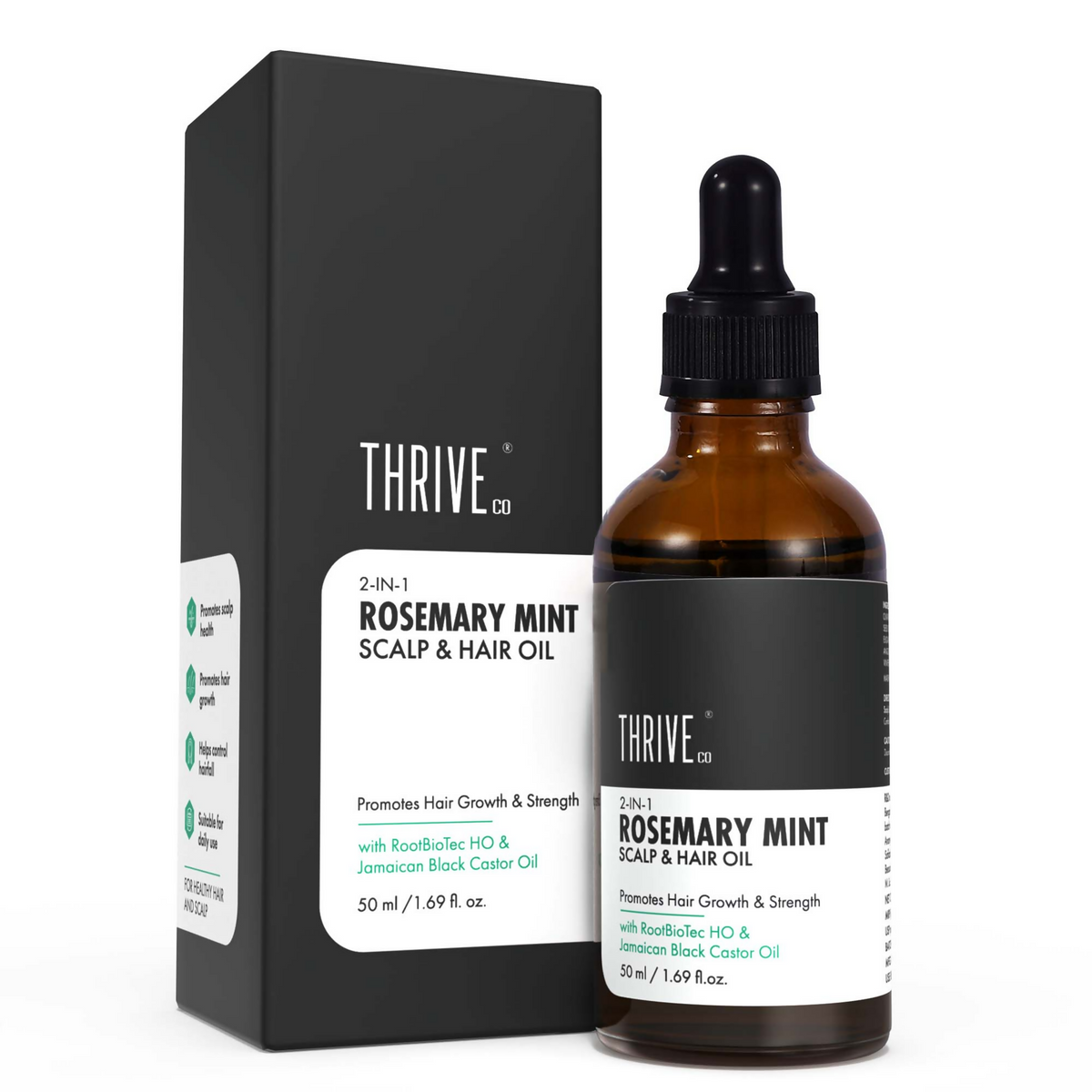 ThriveCo 2-IN-1 Rosemary Mint Scalp & Hair Growth Oil