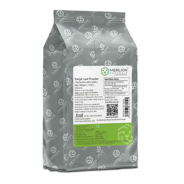 Parijat Leaf Powder_200gm_Merlion Naturals_2