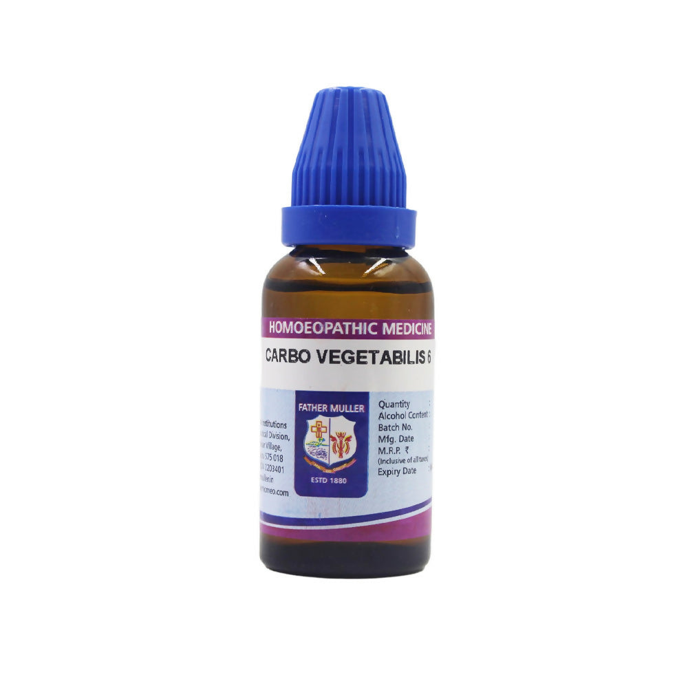 Father Muller Carbo Vegetabilis Dilution - Distacart